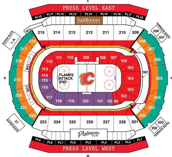 Flames vs Coyotes - $50 total for pair. Sec 212 on Red Line!!