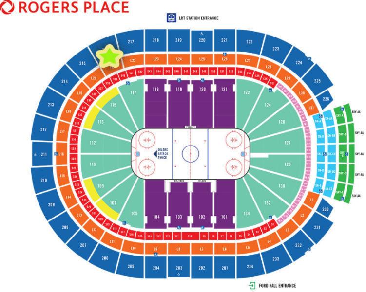 (3)  OILERS vs St Louis BLUES tickets 4 sale ~ Oct 20