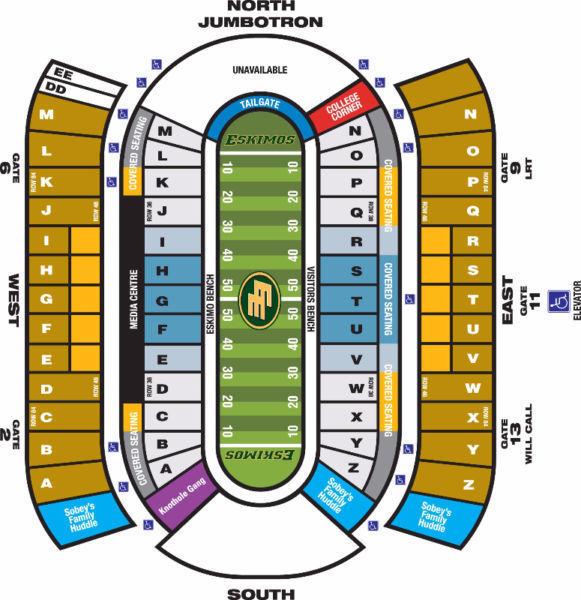 ESKIMOS - GOLD CLUB - GROUPS - FULL SEASON