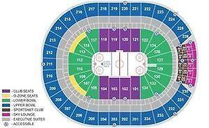 OILERS-HARD COPY!! GREAT VIEW! ROW 1 or 10