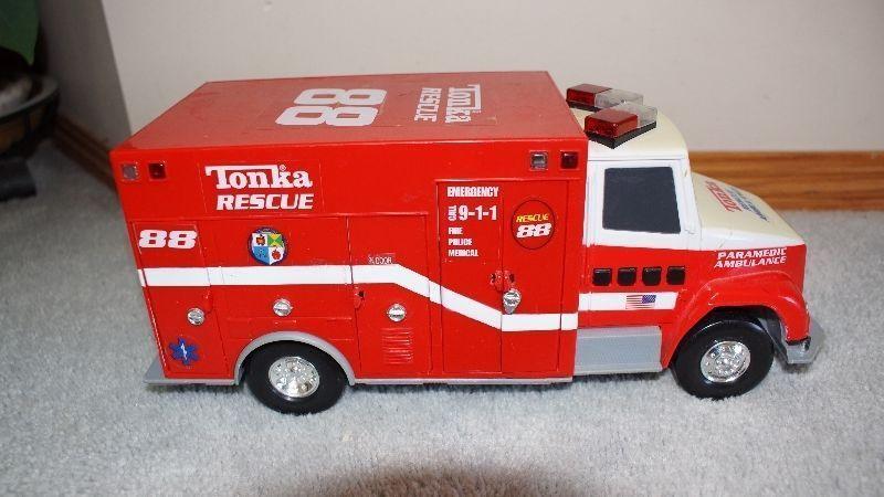 Tonka Rescue Lights and sounds Ambulance