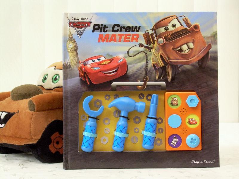 Disney Mater Plush Truck & Play-a-Sound Story Book