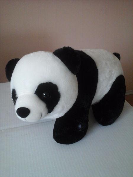 new panda doll, soft puffy, 18