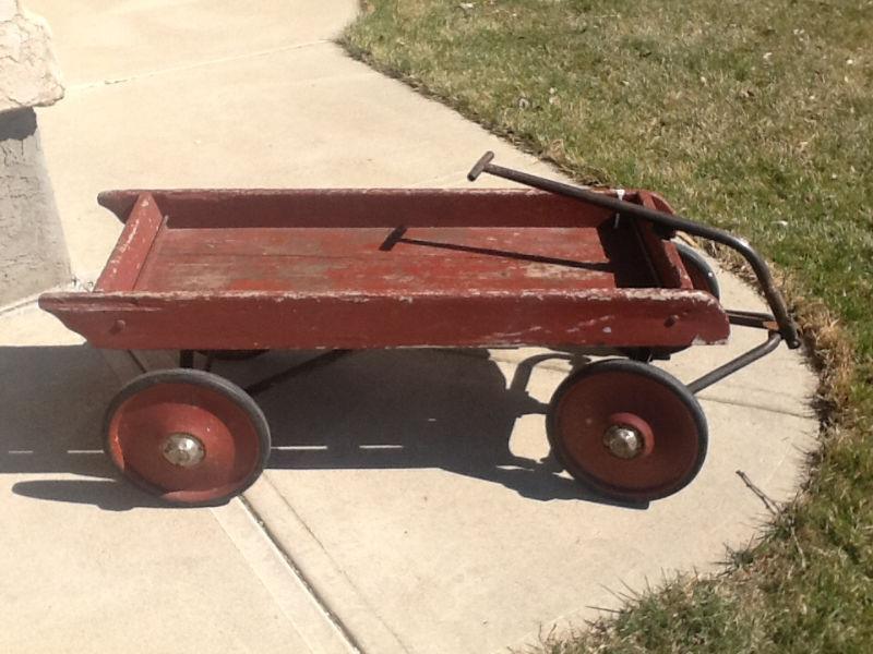 Old Red Wagon