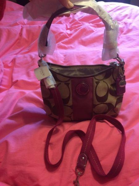 NWT Coach purse/cross body bag