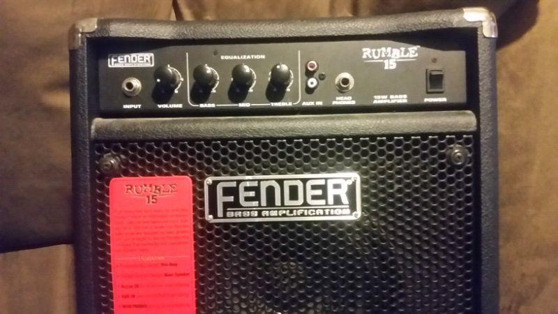 Fender bass amp brand new