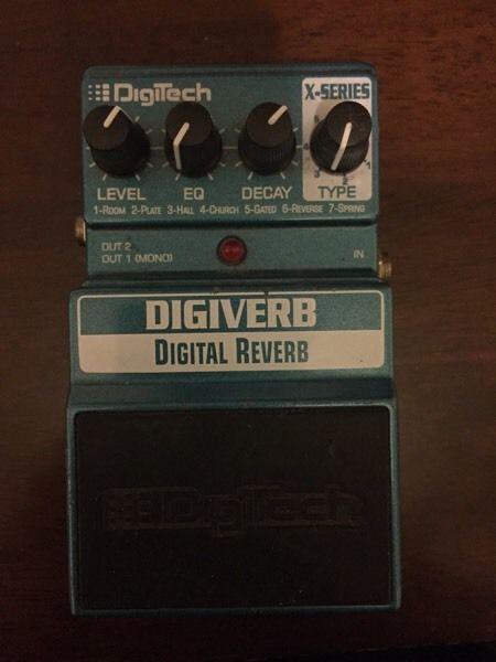 Digitech Digital Reverb