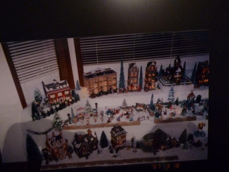 Christmas village for sale
