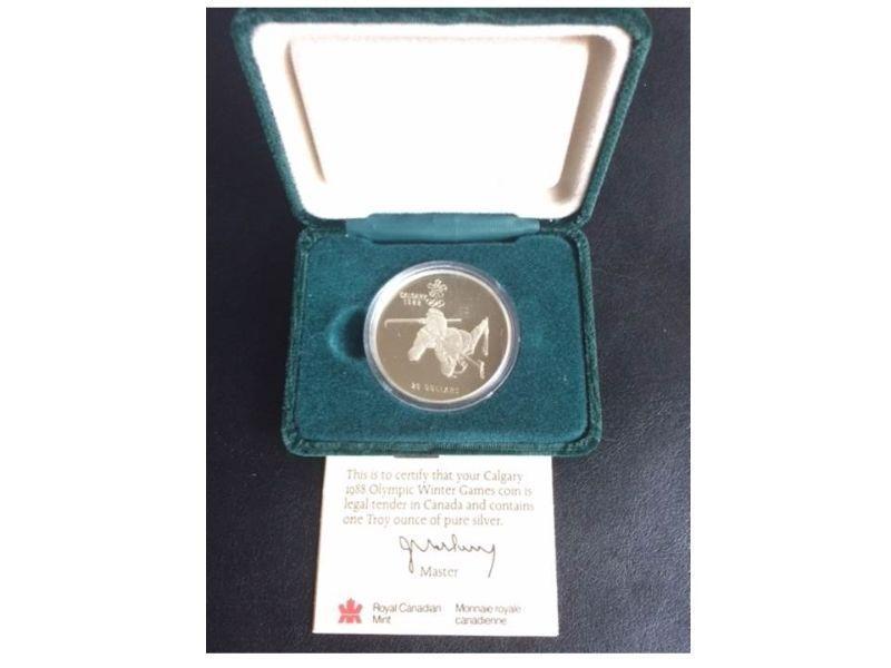 1988 Calgary Olympic Coin