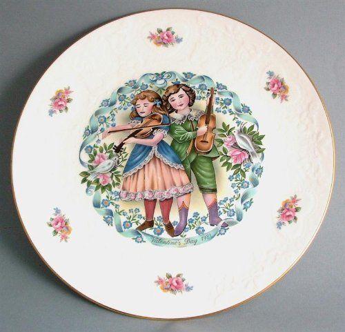 Royal Doulton My Valentine collector plate valentines day 1981