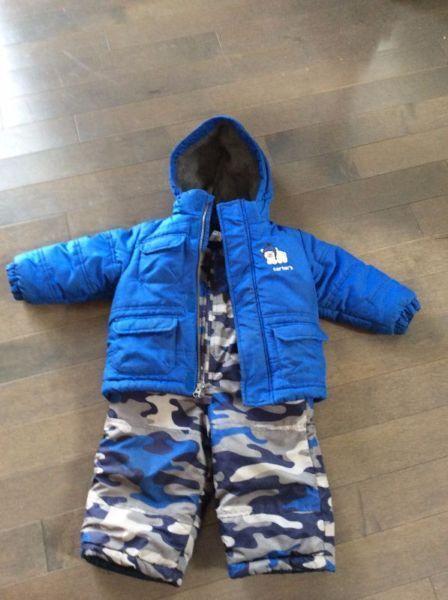 Carters Winter Jacket and Snow Pants 2T