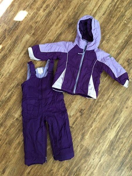 Children's Place Winter Jacket with Snow Pants Size 2T