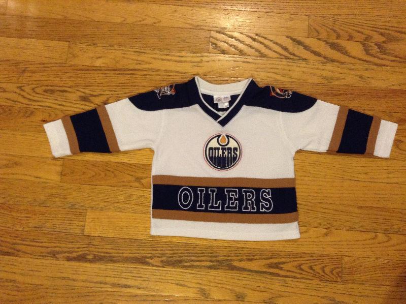 Oilers Jersey Size 2T