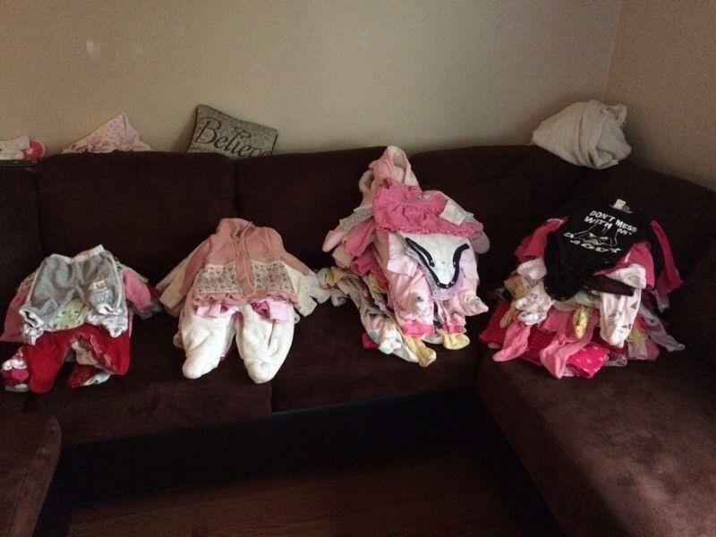 Baby Girl Clothing Lot