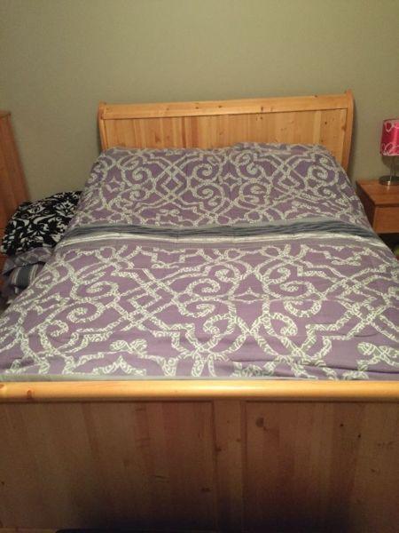 Full Sleigh Bed Set