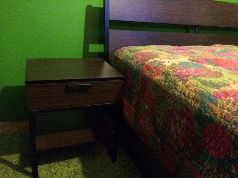 IKEA Trysil Bed frame and night tables