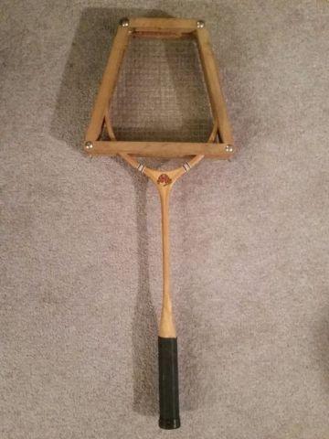Antique Spalding Multi-ply Lamina Badminton Racquet
