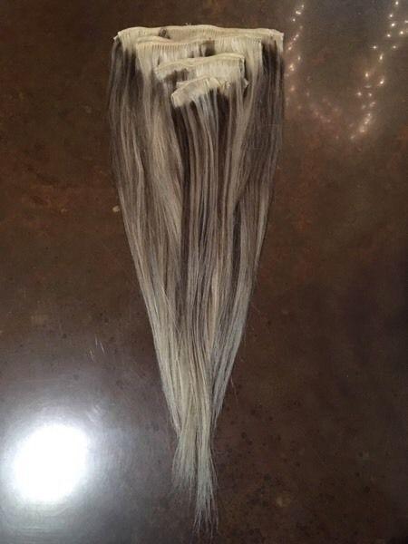 Clip-In Hair Extensions 100% Remy Human Hair