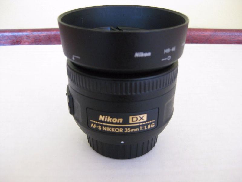 Nikon Nikkor AF-S 35mm f/1.8G DX Prime Lens