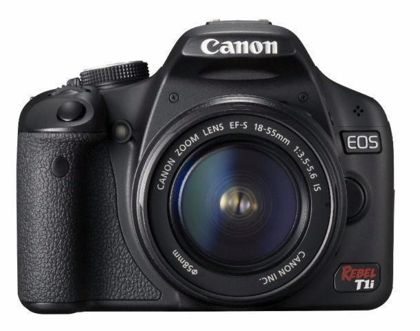 Canon T1i/500D 15.1 MP CMOS DSLR w/50mm F1.8 Prime Lens/HD Video