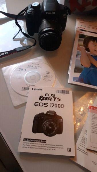 OR BEST OFFER Canon EOS Rebel T5 DSLR Camera 18-55 mm kit