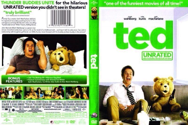 2 Sealed Ted 1 & 2 Movie's. $10 For Both Movies. Firm