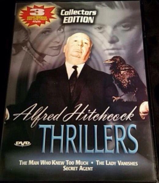 3 Great Sealed Alfred Hitchcock Movie's. $5 For All 3 Movie's
