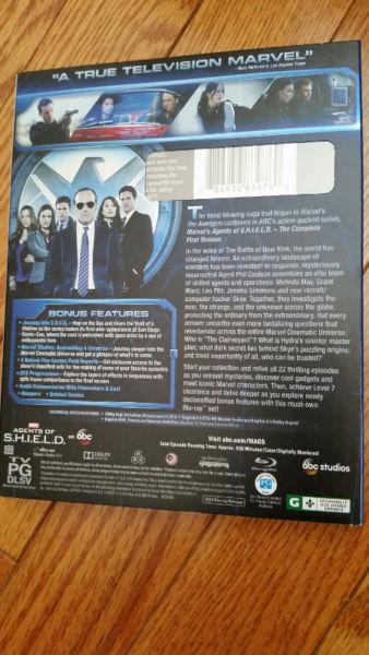 Brand New Marvel Agents of S.H.I.E.L.D. Complete First Season