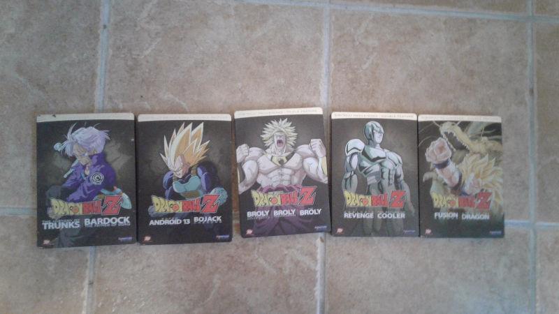 Dragon Ball Z DVD movie collection