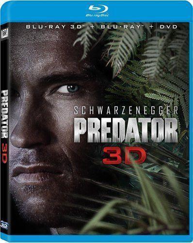 Predator 3D Blu Ray-- Schwarzenegger!