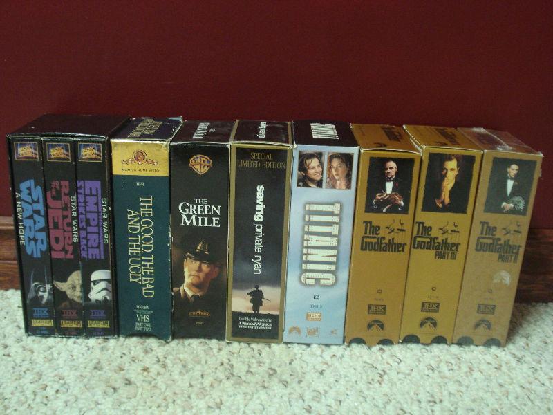 James Bond & Random Movies VHS. (All for $30)