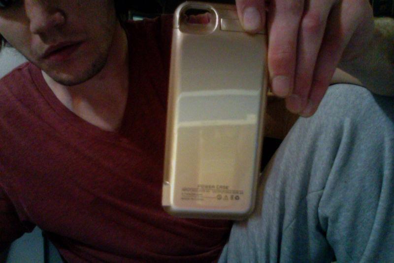 brand new 4200 mAh iPhone 5c Charging Case GOLD