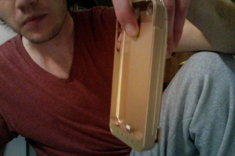 brand new 4200 mAh iPhone 5c Charging Case GOLD