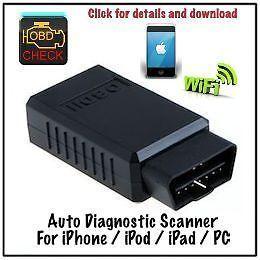 iPhone / Android WiFi OBD2 diagnostic clear check engine
