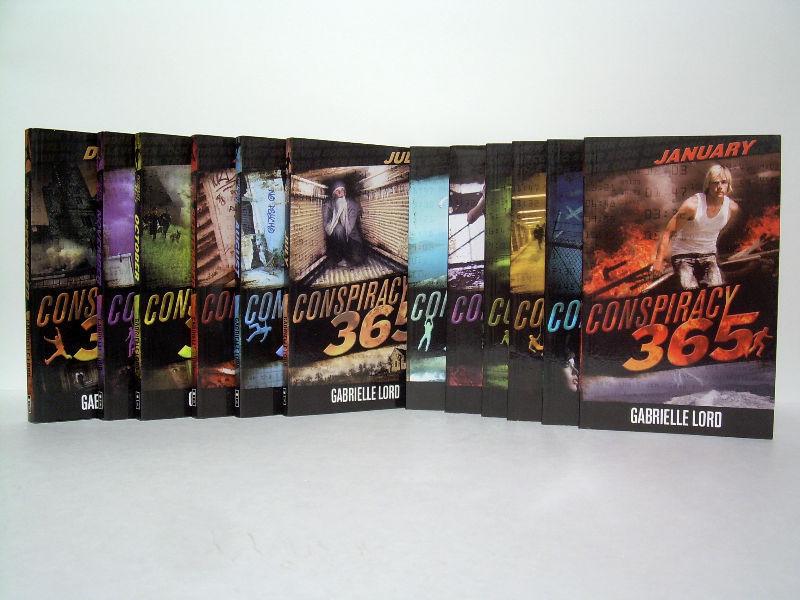 Conspiracy 365 - Complete 12 Novel Series - Scholastic