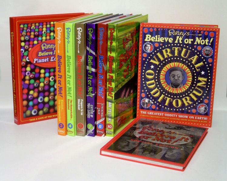 Ripley's Believe It Or Not! Annual Hardcovers - $10 - $22