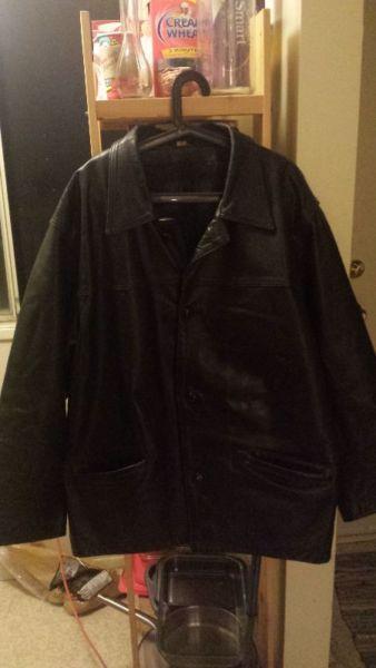 Buffalo hide leather jacket for sale