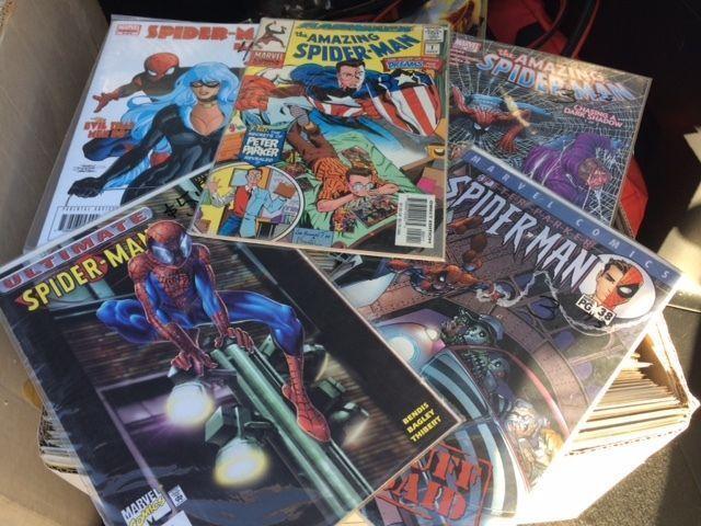 Spider-man Comics and Batman Comics
