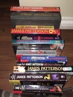 James Patterson books for sale