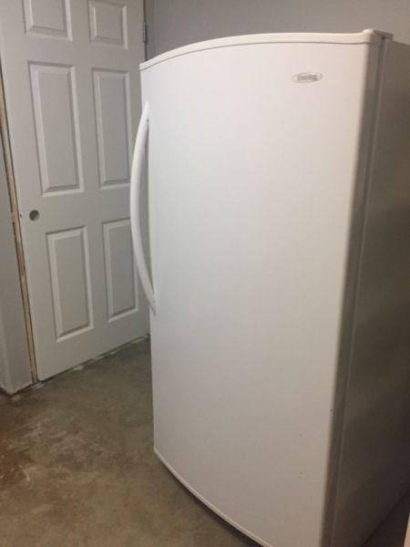 Danby White Stand Up Freezer