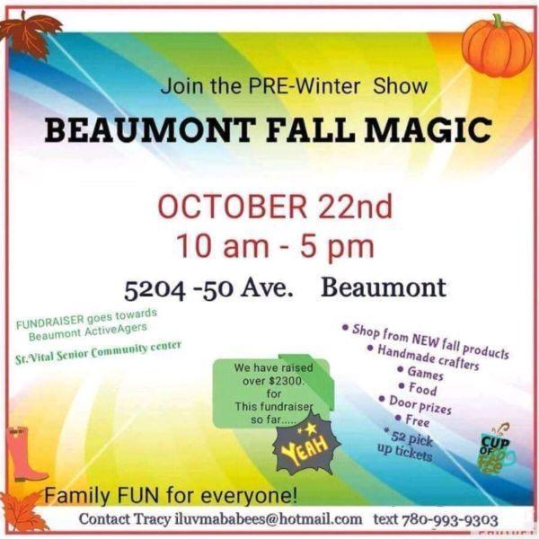 BEAUMONT TRADE SHOW OCT.22nd