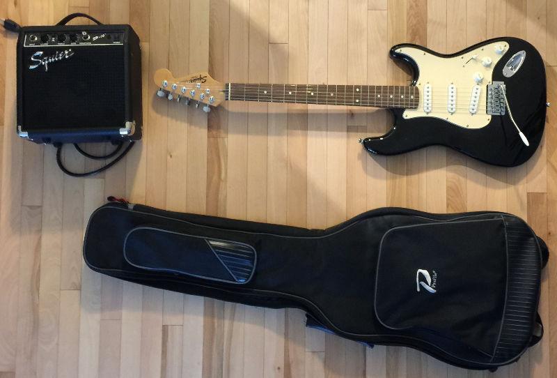 Fender Squier Strat Guitar Beginner Package