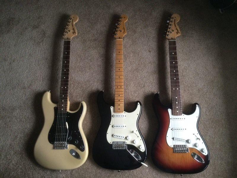 Fender Stratocaster collection