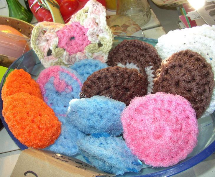 handmade scrubbers