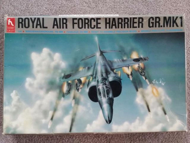 Royal Air Force Harrier GR.MK1 Model Kit
