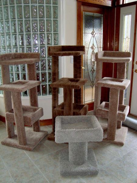 Cat Condos / Tree Houses & Scratching Posts- Made Very Strong!