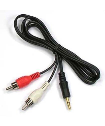 3.5mm Aux Stereo Male to 2-RCA Male M/2xRCA-M Audio Cable Cord