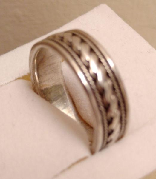 925 Sterling Silver Unisex Ring