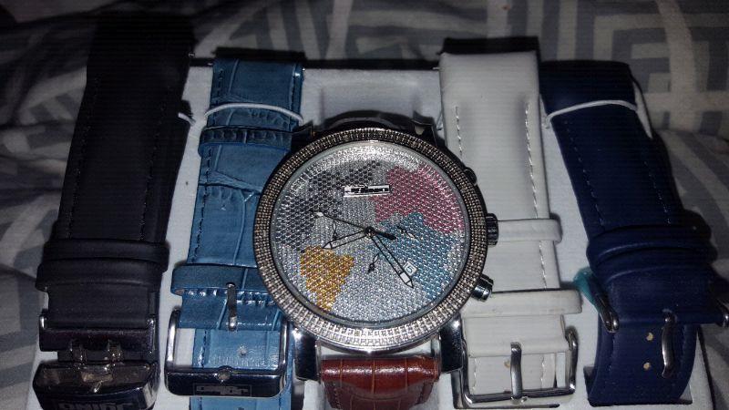 Jojino diamond watch