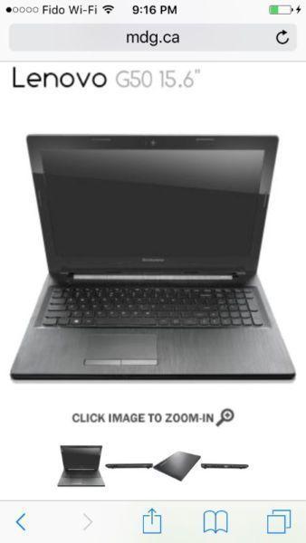 Lenovo 15.6 G50 laptop